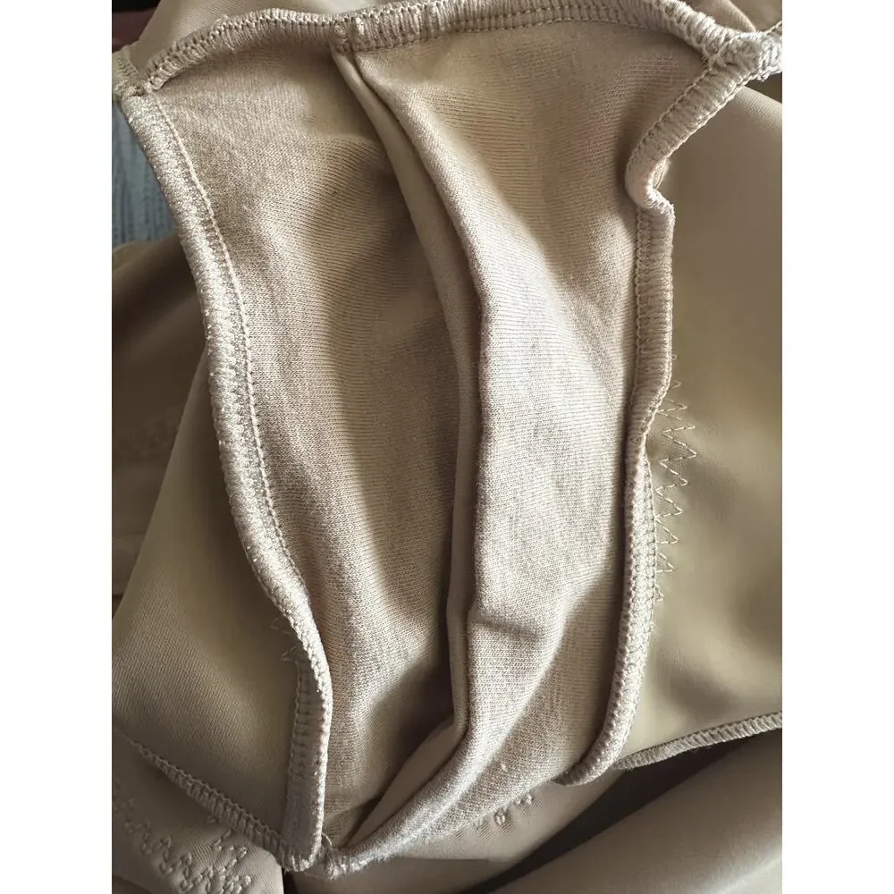 Honeylove SuperPower Shorts Shaper Shapewear Sand Beige Sculpt Women's Medium - Picture 9 of 15